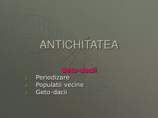 antichitatea