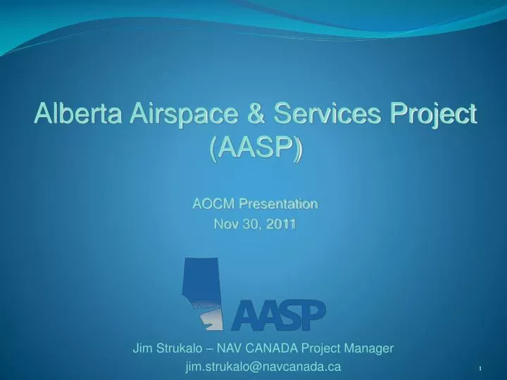 alberta airspace services project aasp aocm presentation nov 30 2011