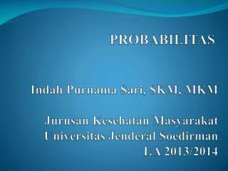 probabilitas