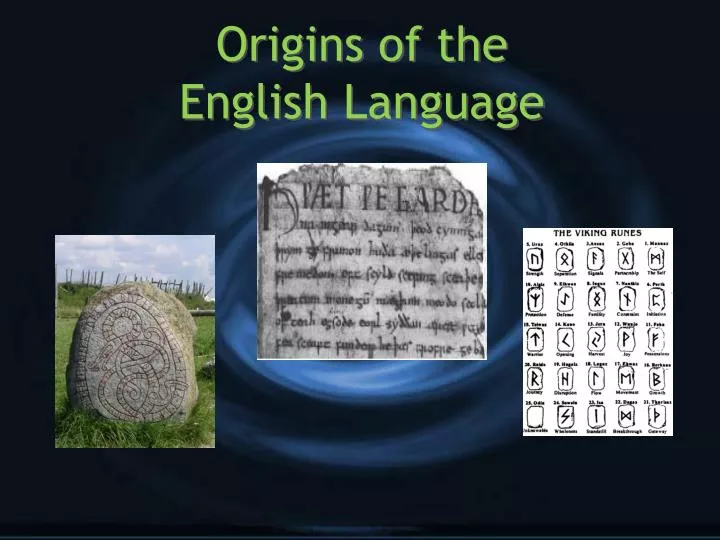 origins of the english language