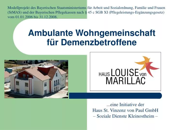 ambulante wohngemeinschaft f r demenzbetroffene