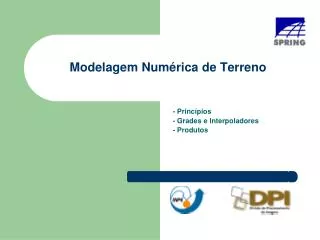 princ pios grades e interpoladores produtos