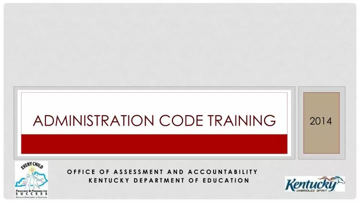 administration code training