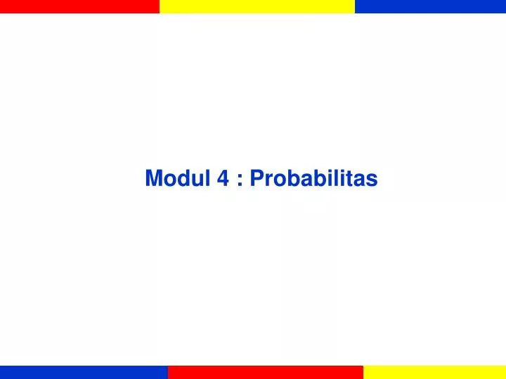 modul 4 probabilitas