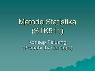 metode statistika stk 5 11