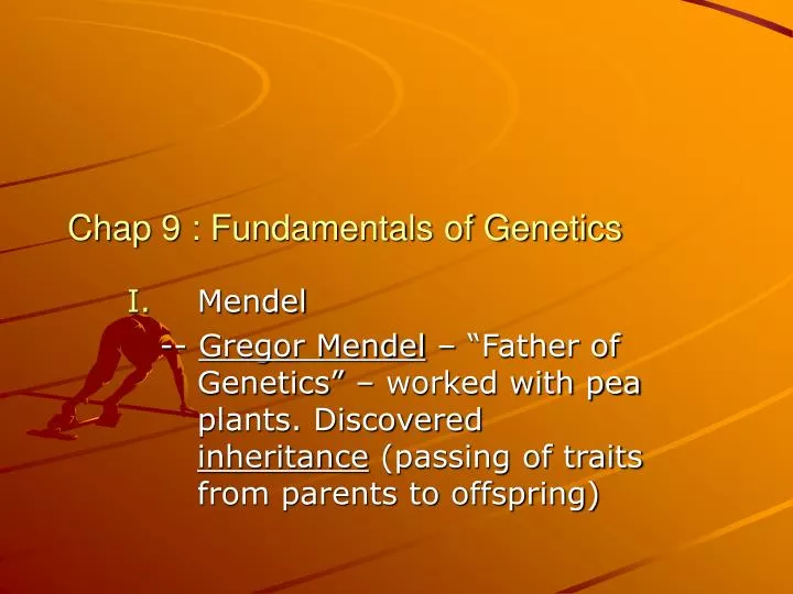 chap 9 fundamentals of genetics
