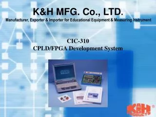 CIC-310 CPLD/FPGA Development System