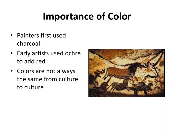 importance of color