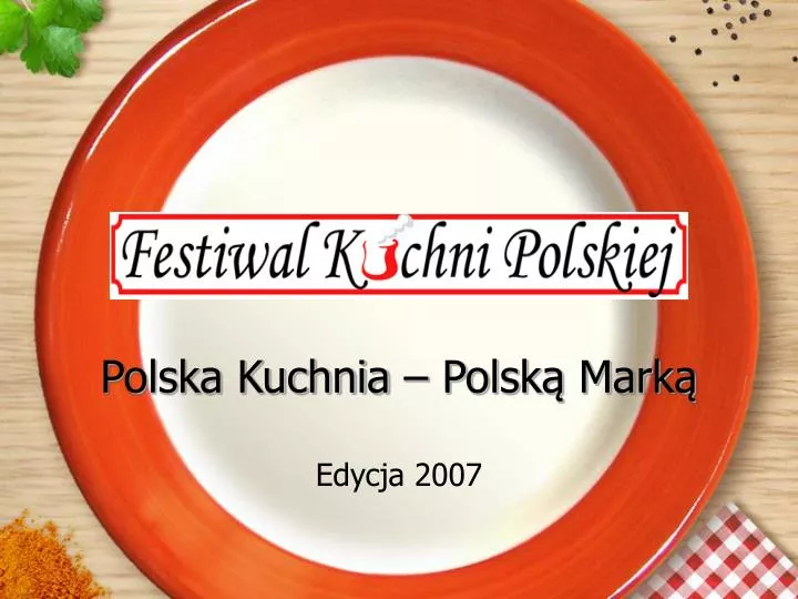 polska kuchnia polsk mark edycja 2007