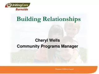 Building Relationships