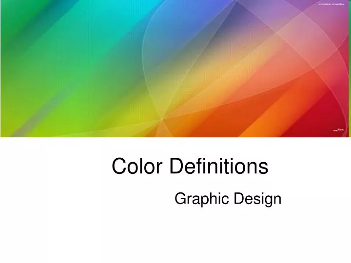 color definitions