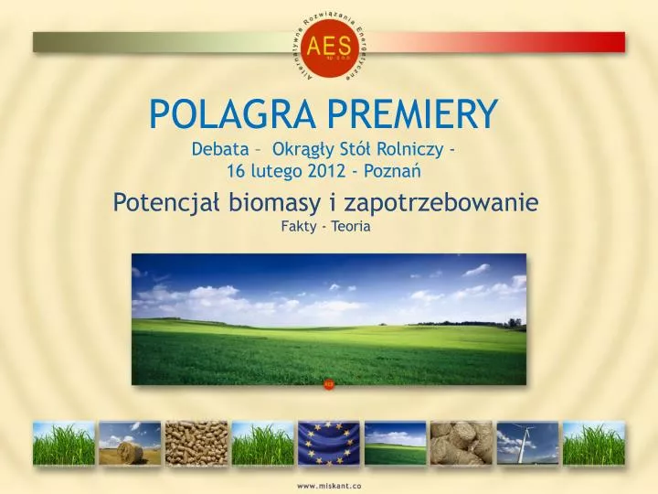 polagra premiery debata okr g y st rolniczy 16 lutego 2012 pozna