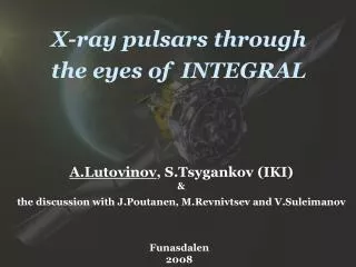 X-ray pulsars through the eyes of INTEGRAL