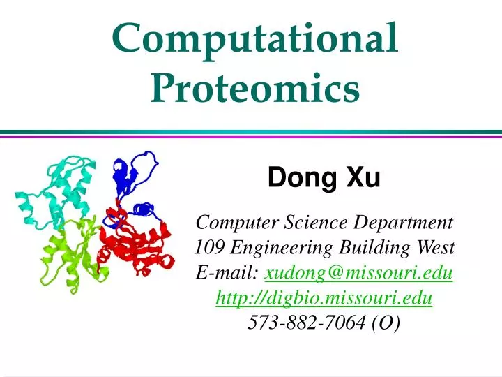 computational proteomics