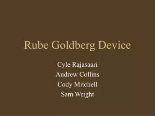 Rube Goldberg Device