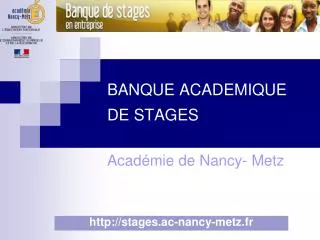 banque academique de stages