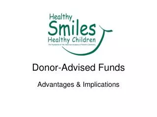 Donor-Advised Funds