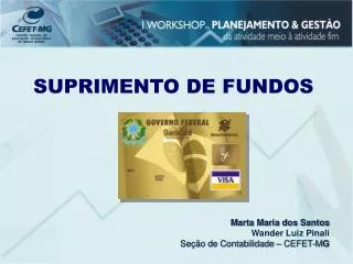 suprimento de fundos