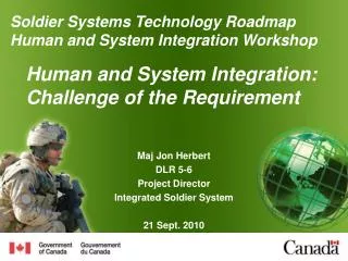 Human and System Integration: Challenge of the Requirement