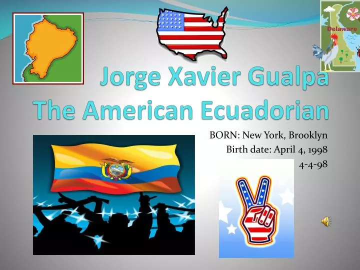 jorge xavier gualpa the american ecuadorian
