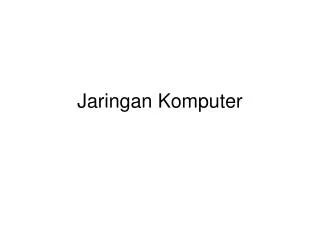 jaringan komputer
