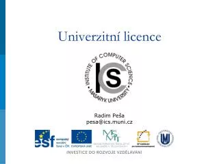 univerzitn licence