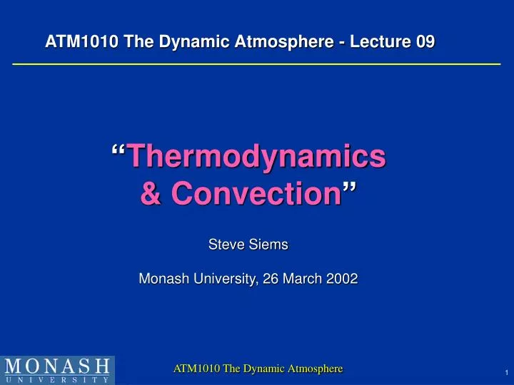 atm1010 the dynamic atmosphere lecture 09