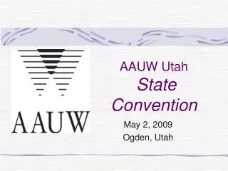 AAUW Utah State Convention