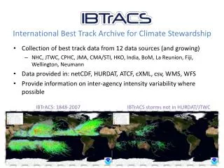 International Best Track Archive for Climate Stewardship