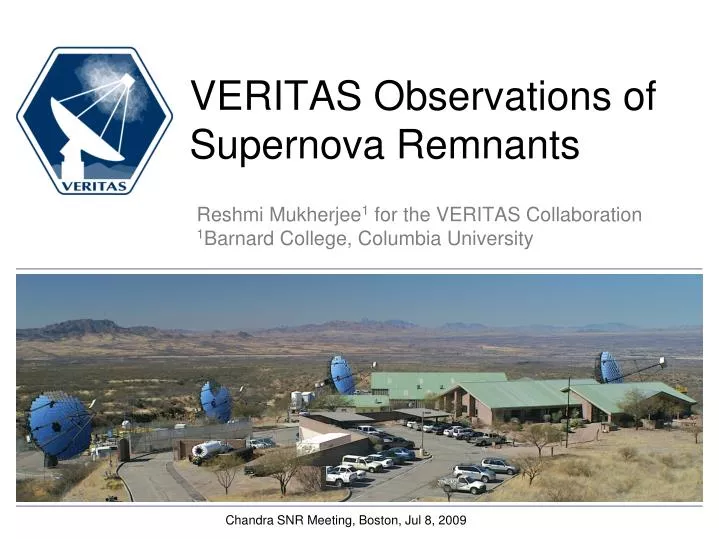 veritas observations of supernova remnants