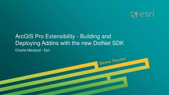 arcgis pro extensibility building and deploying addins with the new dotnet sdk