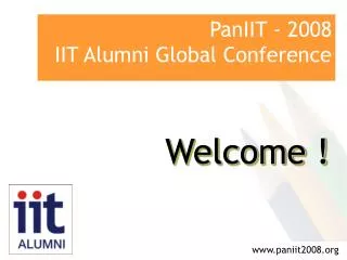 PanIIT - 2008 IIT Alumni Global Conference