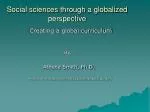 Social sciences through a globalized perspective