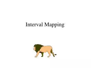Interval Mapping