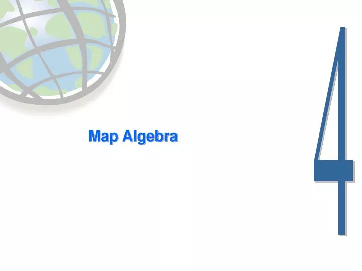 map algebra