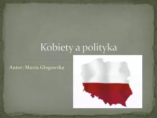 kobiety a polityka