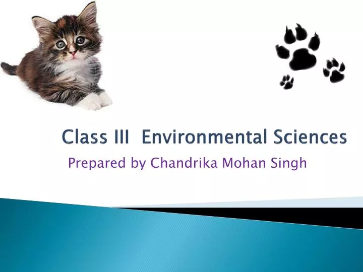 class iii environmental sciences