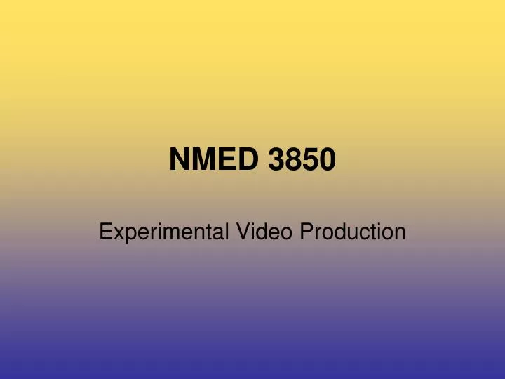 nmed 3850