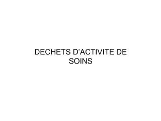 gestion des d chets