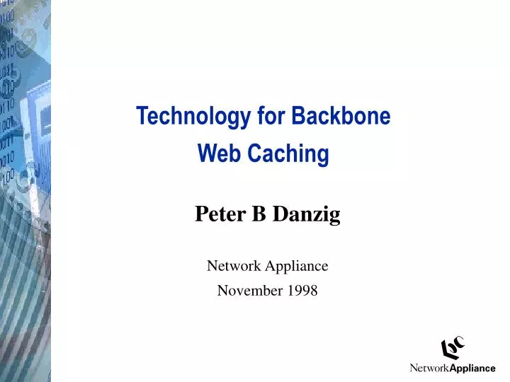 technology for backbone web caching