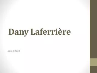 dany laferri re