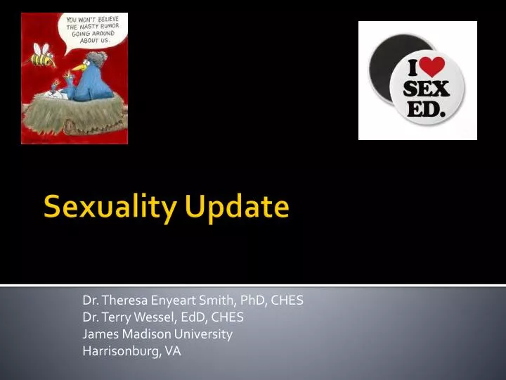 dr theresa enyeart smith phd ches dr terry wessel edd ches james madison university harrisonburg va