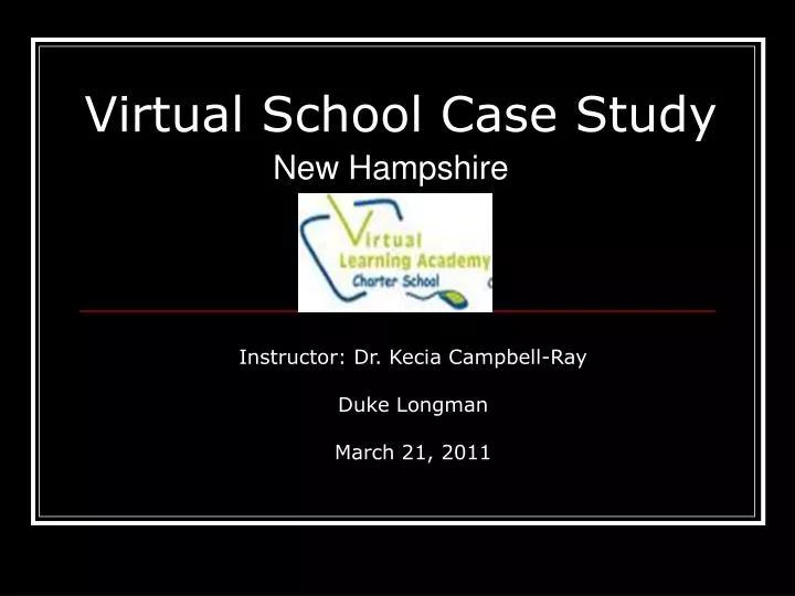 virtual school case study