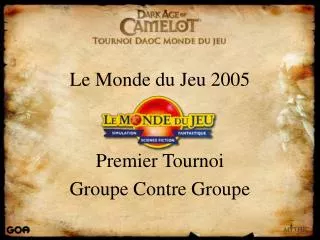 le monde du jeu 2005