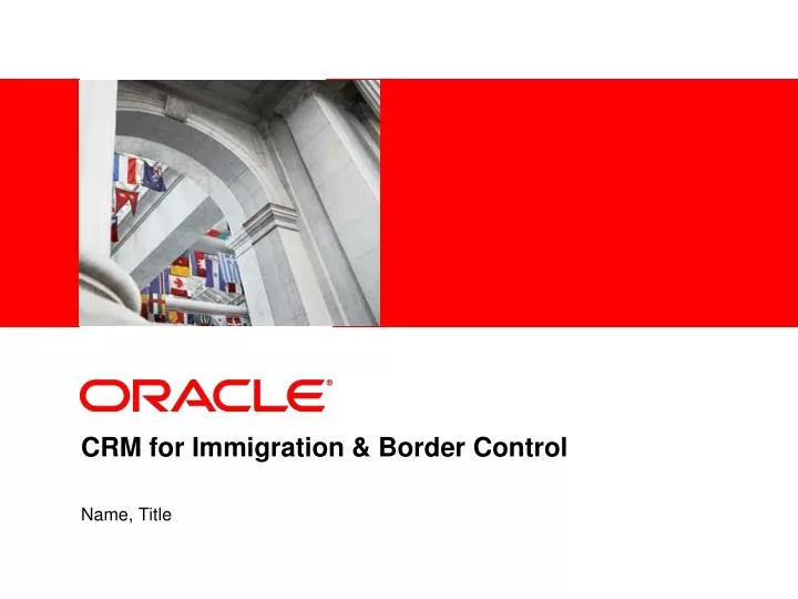 crm for immigration border control