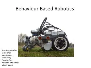 Behaviour Based Robotics
