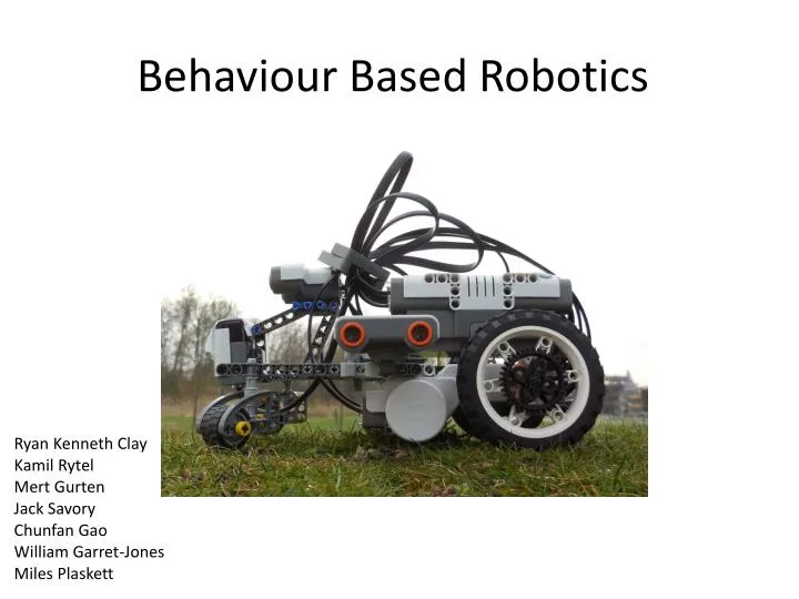 behaviour based robotics