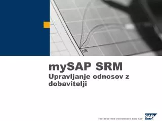 mySAP SRM Upravljanje odnosov z dobavitelji