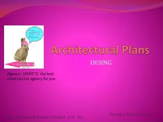 Architectural Plans