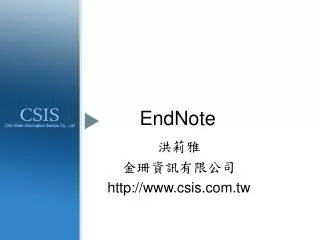 endnote